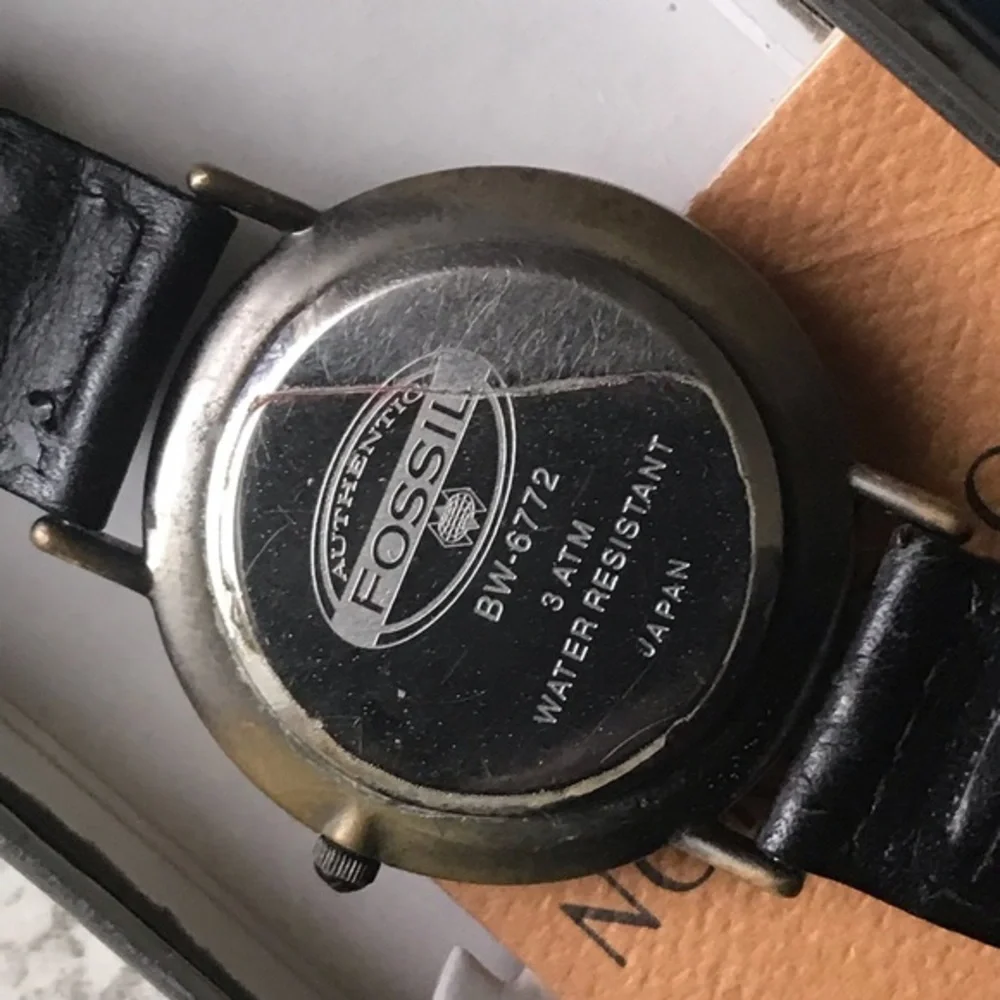 1995 FLOATING GEARS STONE FOSSIL BW-6772